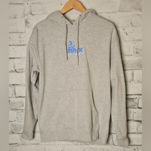 DGK Stay Blessed Hoodie Gray Graphic Virgin Mary Car Print Size M Streetwear